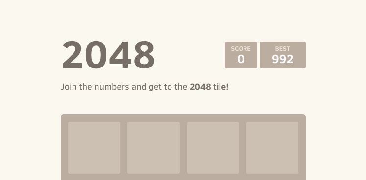 Destruidor de Produtividade: 2048