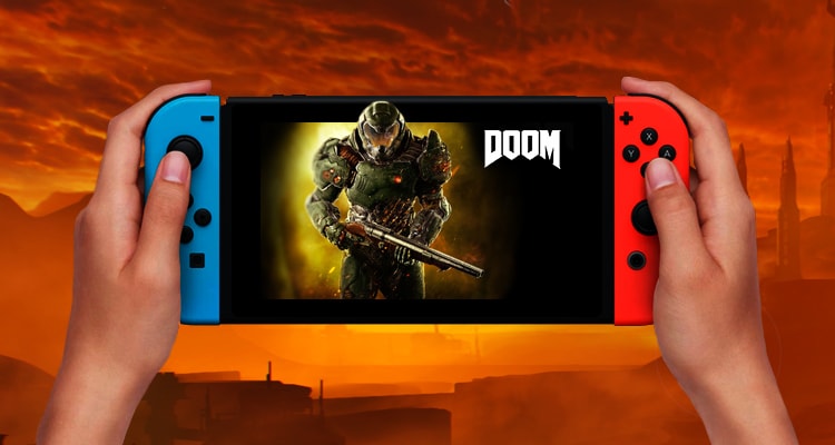 DOOM na Nintendo Switch surpreende pela positiva