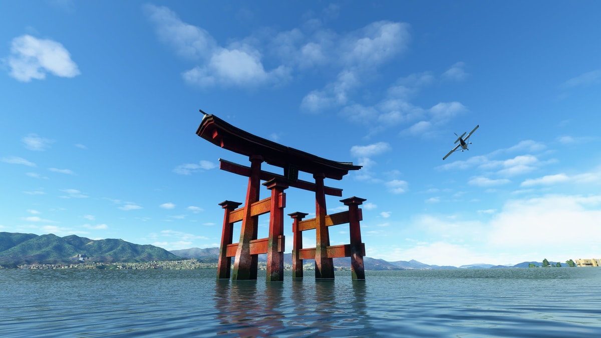 Actualização do Japão já disponível no Microsoft Flight Simulator