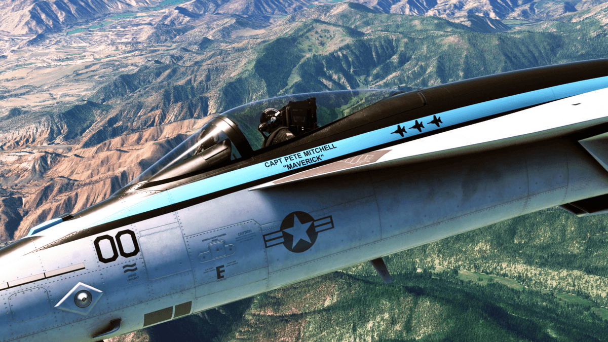 Top Gun: Maverick já voa em Microsoft Flight Simulator