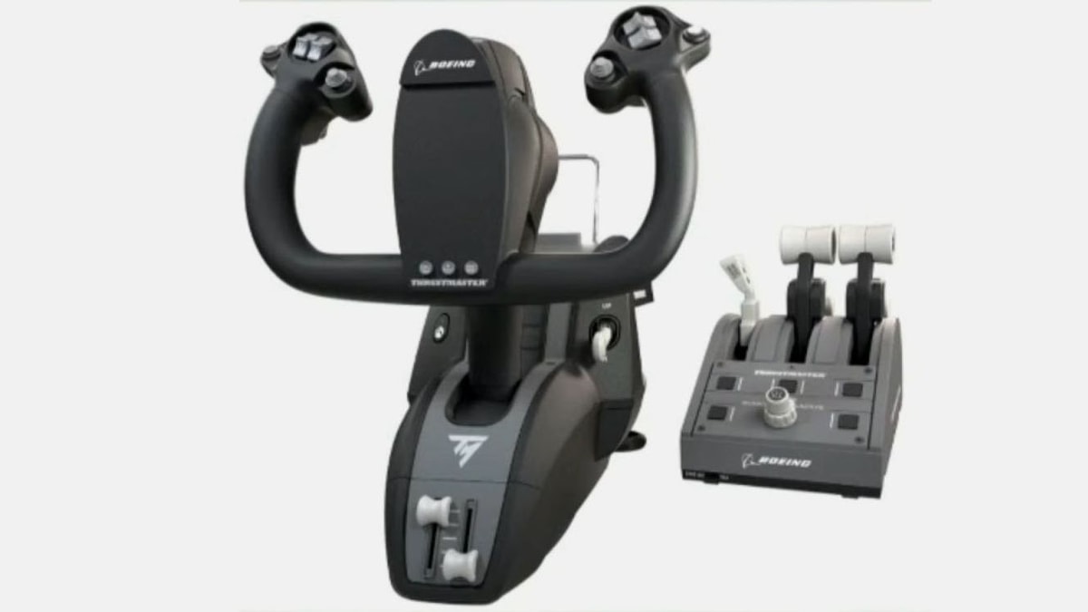 Mais detalhes e data para o Thrustmaster TCA Boeing Edition