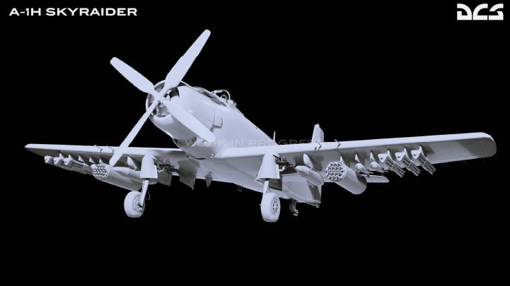 Anunciado o DCS: A-1H Skyraider para o DCS World