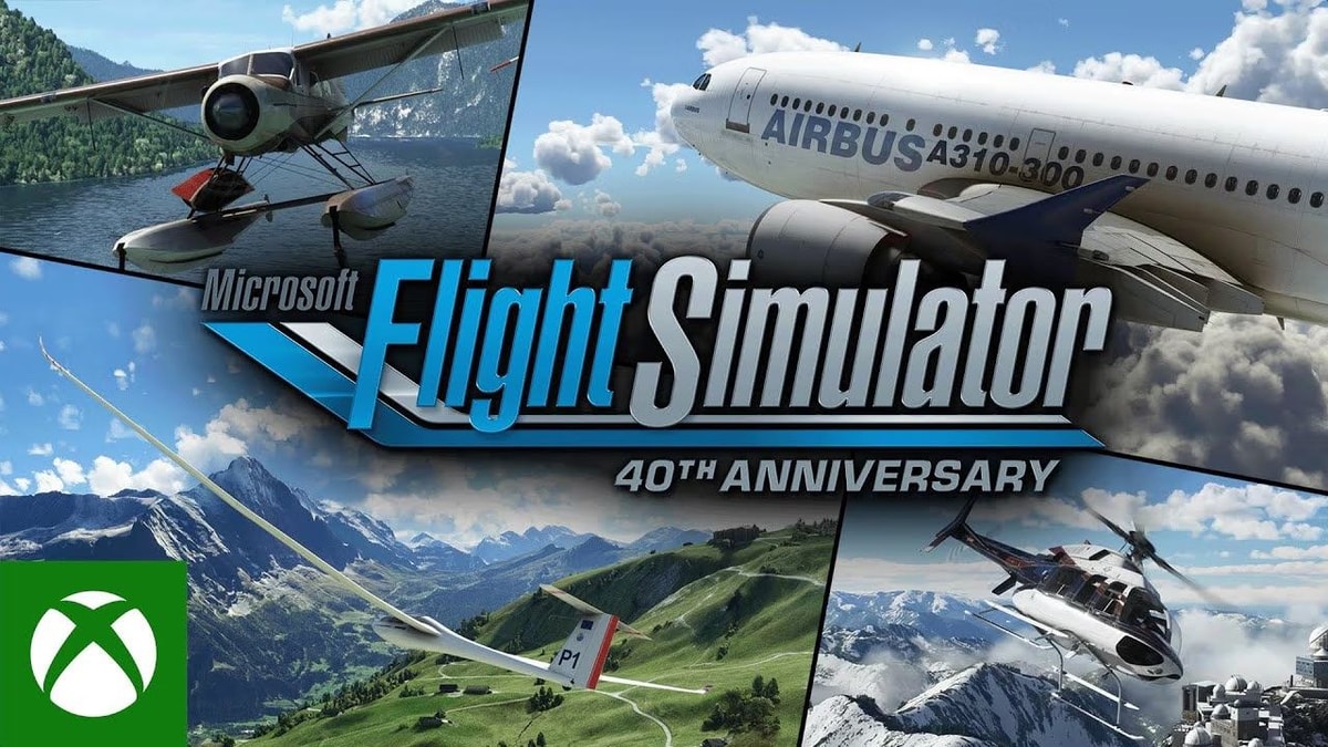 As horas em que chega a versão de aniversário de Microsoft Flight Simulator