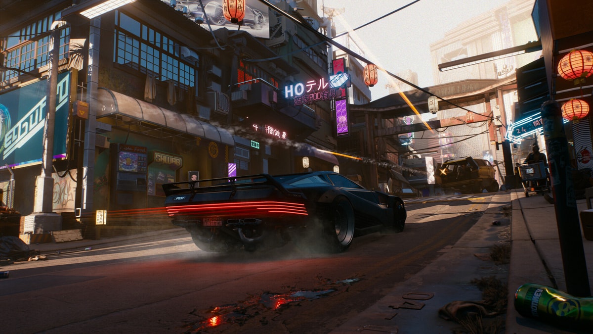 Cyberpunk 2077 ainda mexe com actualização