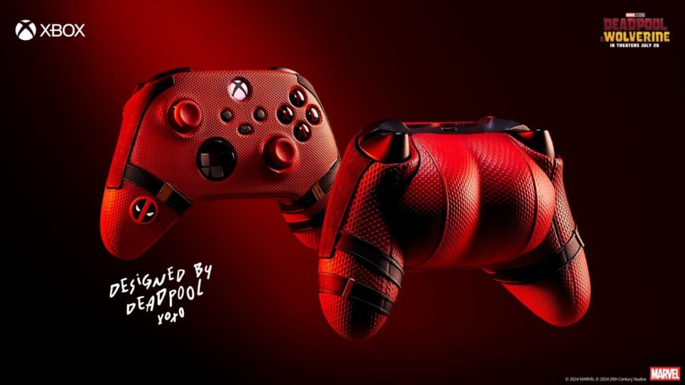 Insólito – Ganhem um comando Xbox com o desenho do traseiro de Deadpool