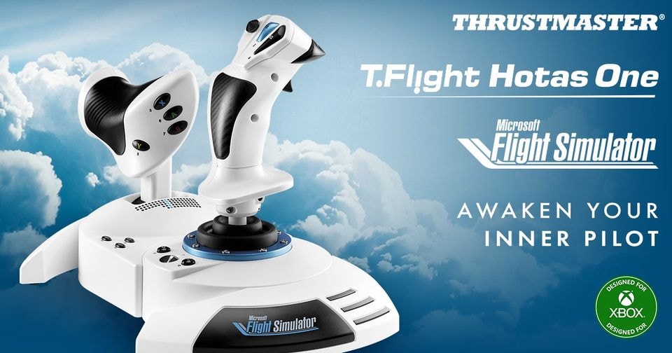 Thrustmaster apresenta o T.Flight HOTAS One edição Microsoft Flight Simulator