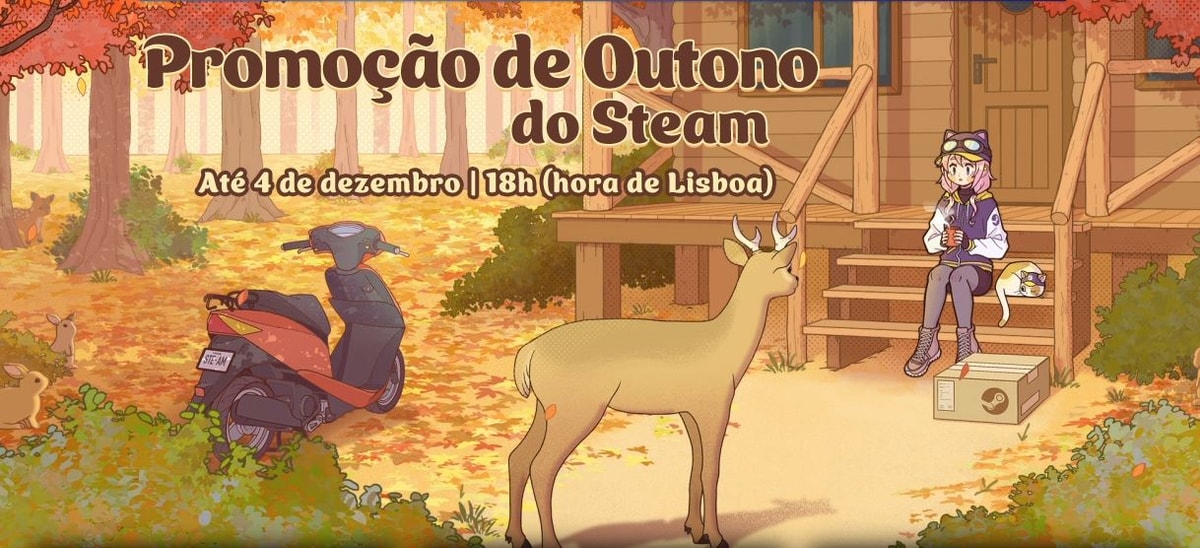 Estão no ar os saldos de Outono no Steam