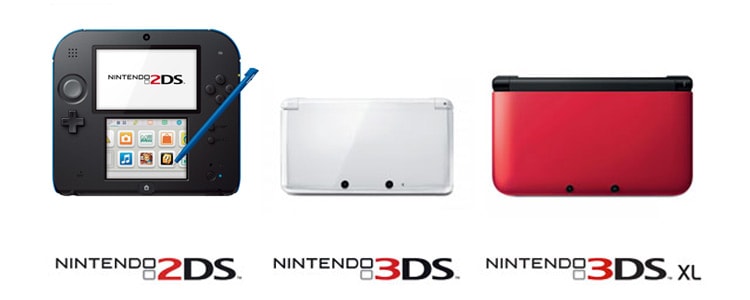 2DS, 3DS ou 3DS XL, qual deves comprar!?