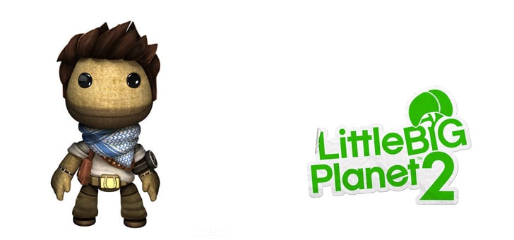 Nathan Drake em Little Big Planet