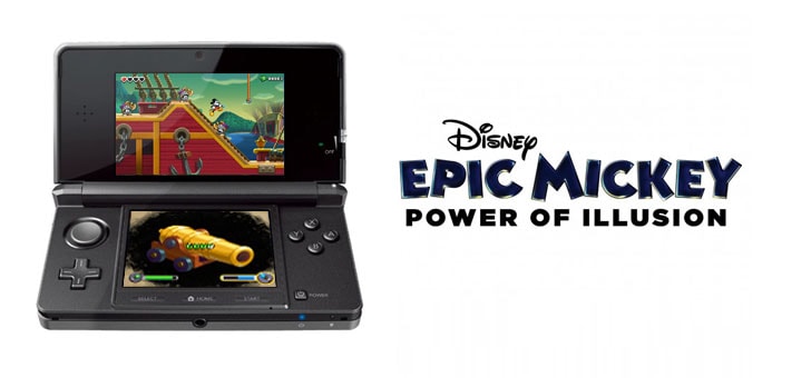 Epic Mickey: Power of Illusion na Nintendo 3DS