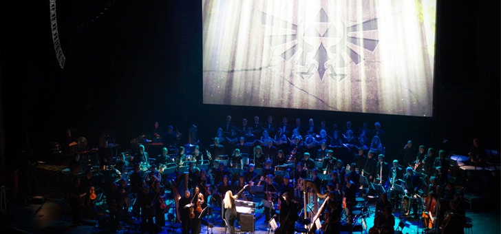 A experiência única de assistir a um concerto do Legend of Zelda