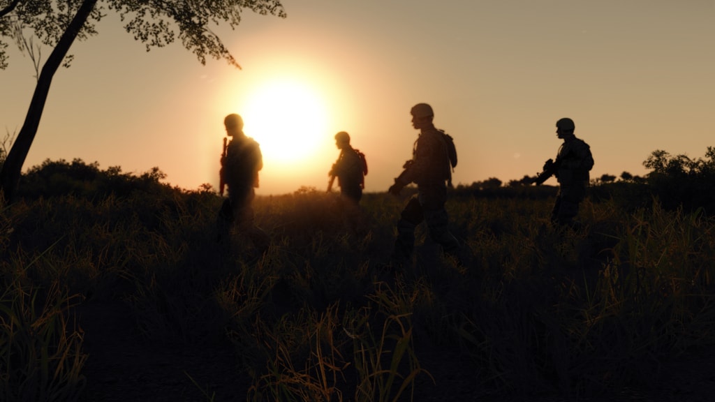 Um simulador militar criado sobre CryEngine 3